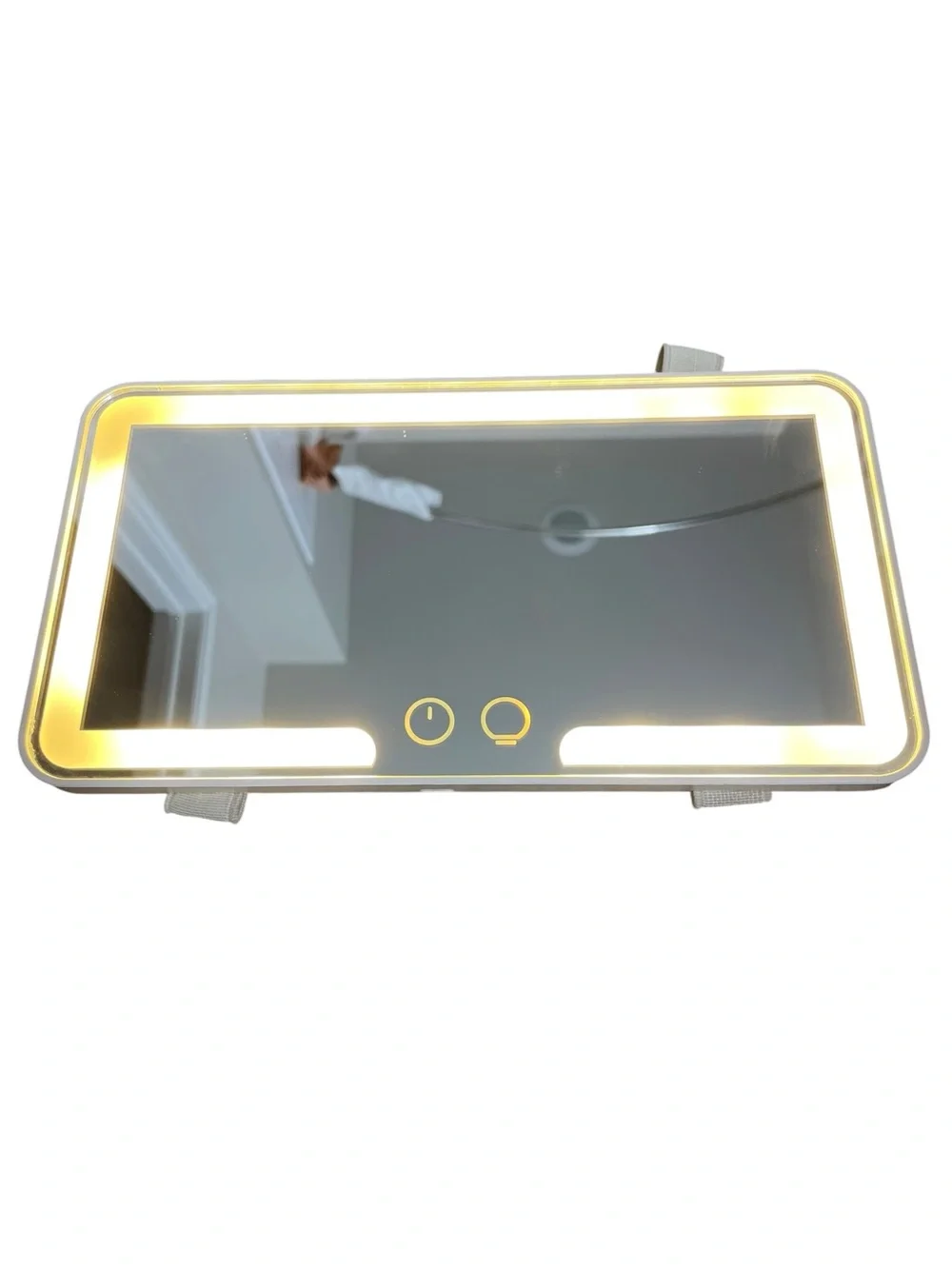 LED Lighted Car Sun Visor Vanity Mirror 3 Light Modes Touch Makeup Mirror